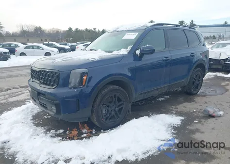 2025 Kia Telluride Sx X-Line из США, поврежденный, VIN 5XYP5DGC5SG594377